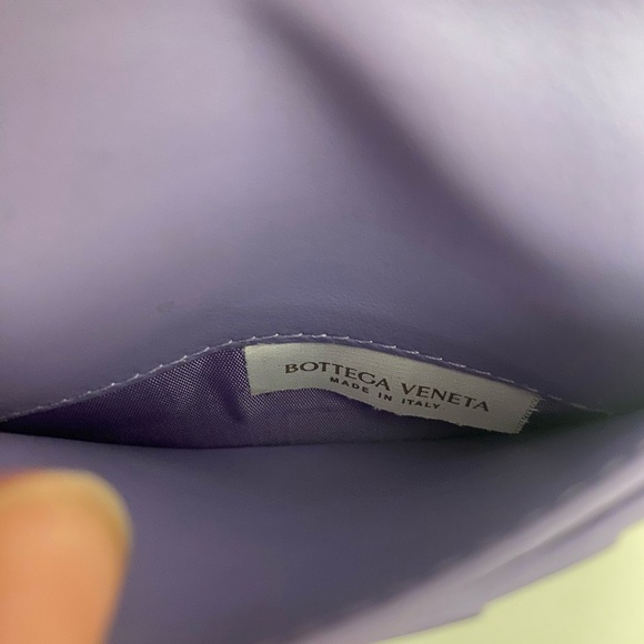 Bottega Venetta Lavander Cassette Compact Zip Wallet Full Inclusion - Picture 16 of 16